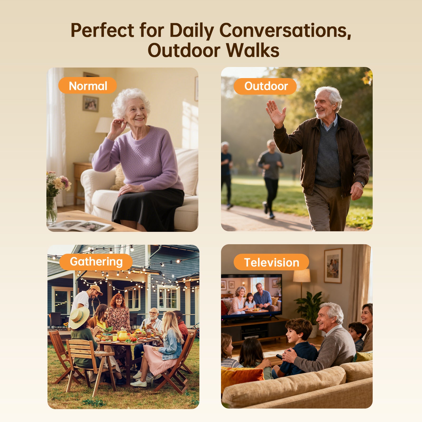 OTC Bigprot Sonix107 AI Noise-Canceling Hearing Aid